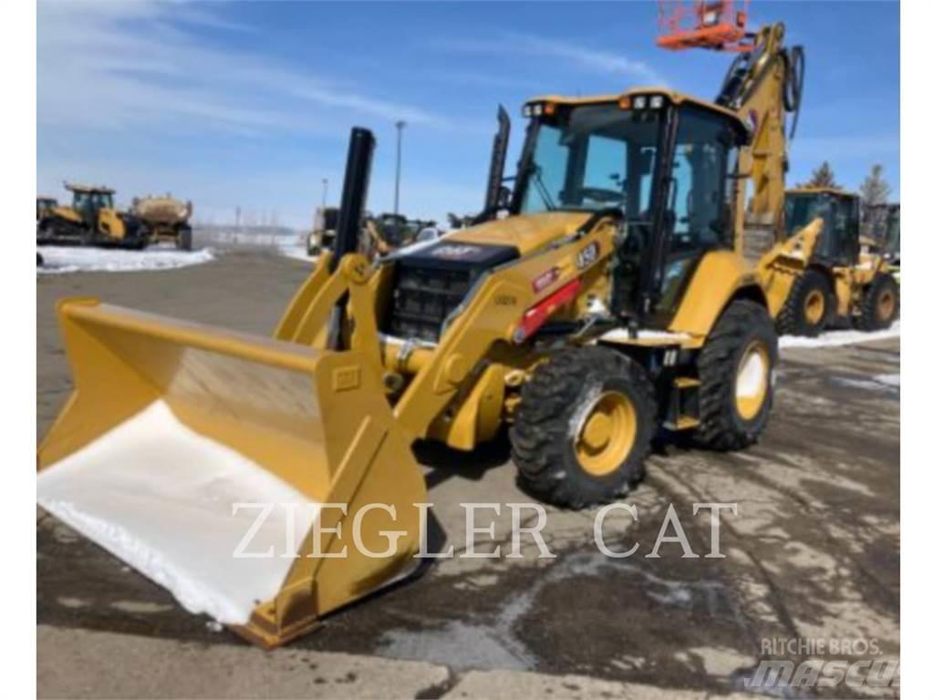 CAT 450 Товарач със заден ексватор