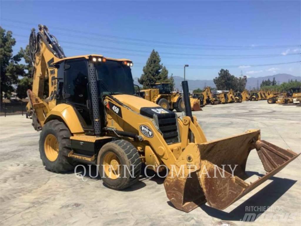 CAT 450 Товарач със заден ексватор