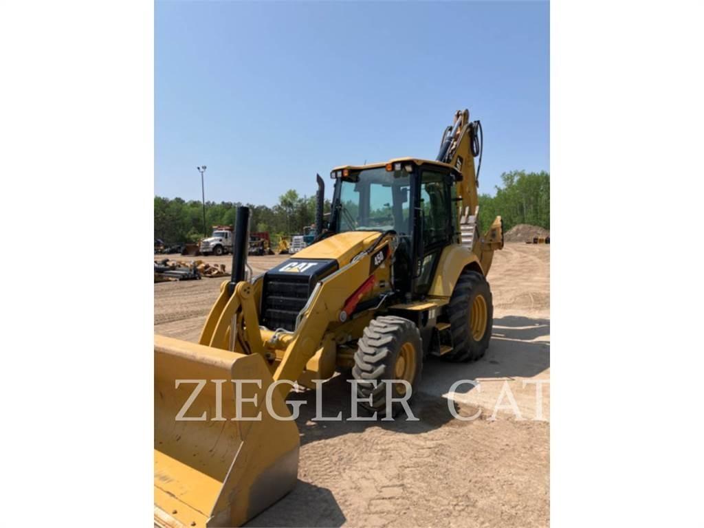 CAT 450-07 Товарач със заден ексватор