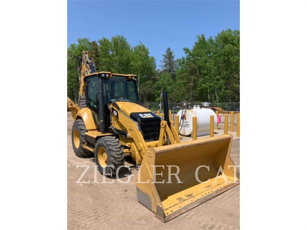 CAT 450-07 Товарач със заден ексватор