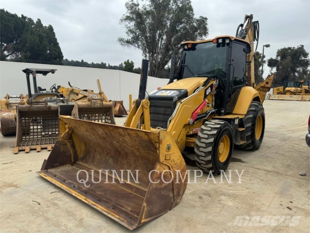CAT 450-07 Товарач със заден ексватор