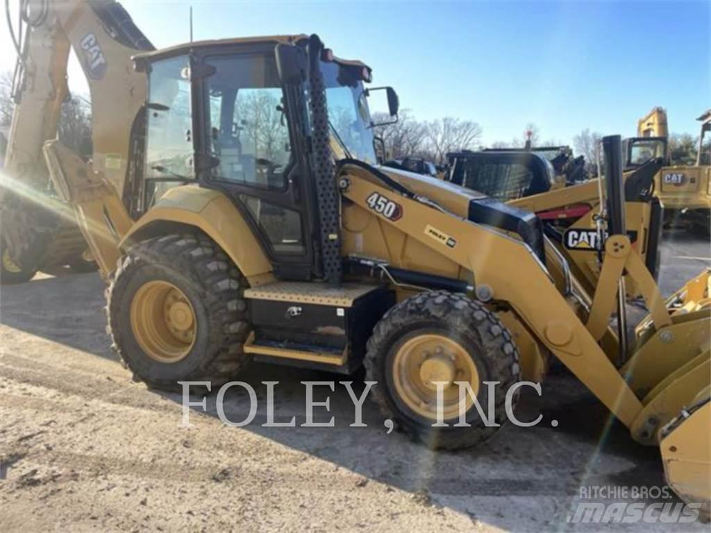 CAT 450-07 Товарач със заден ексватор