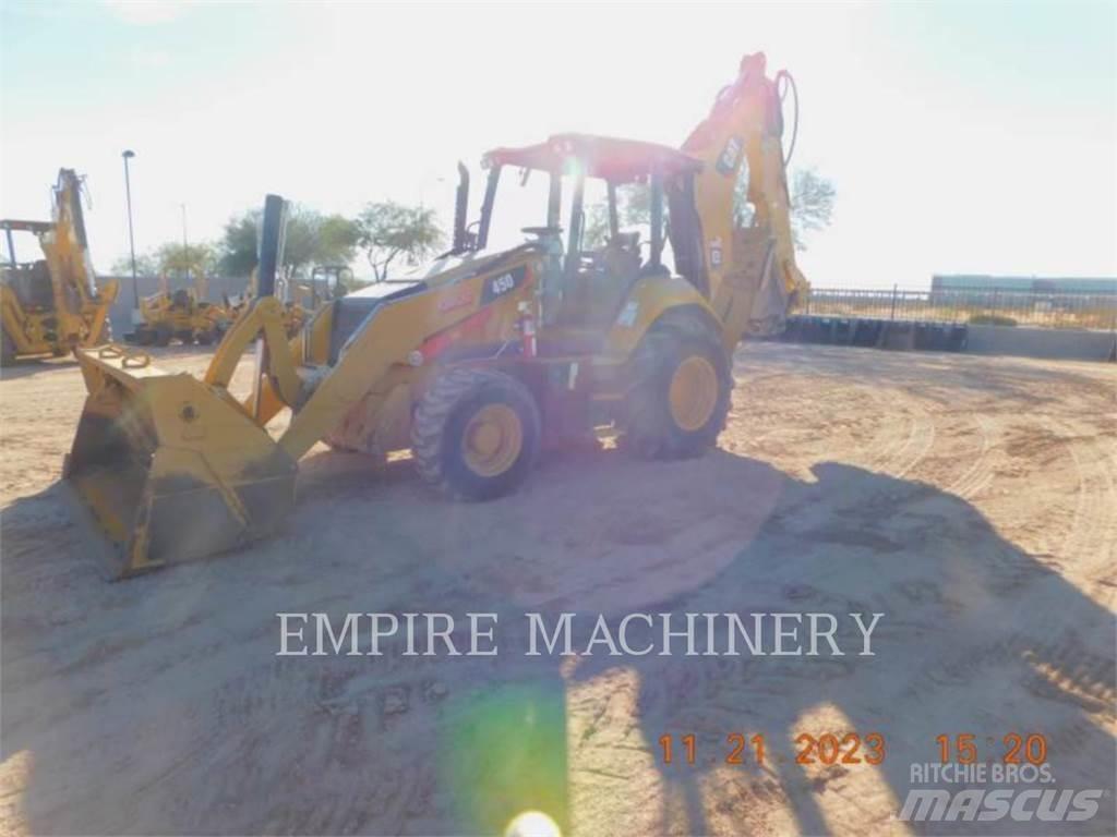 CAT 450-074EOP Товарач със заден ексватор