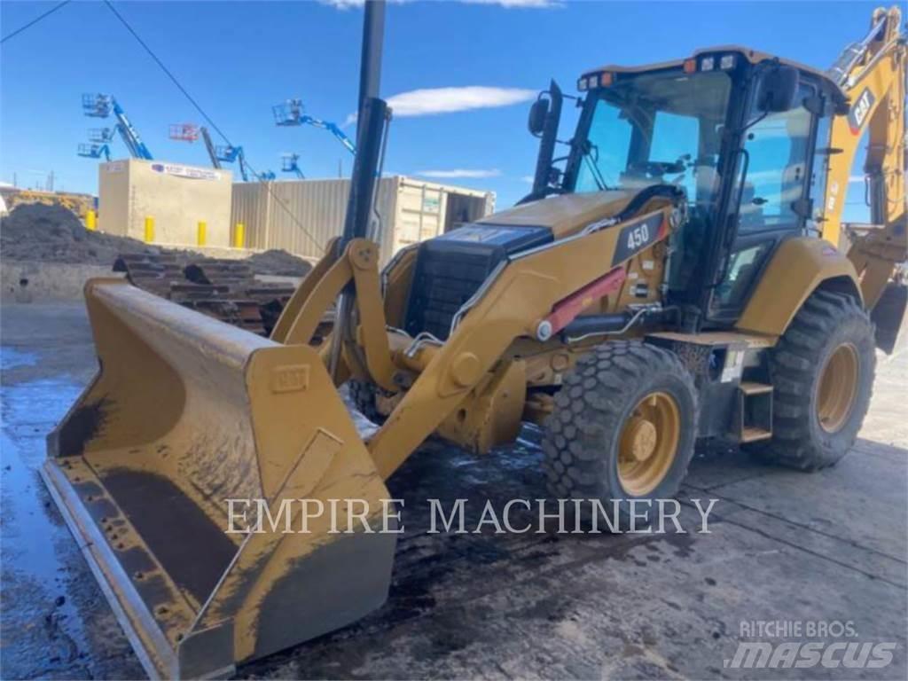 CAT 450-74ECPT Товарач със заден ексватор