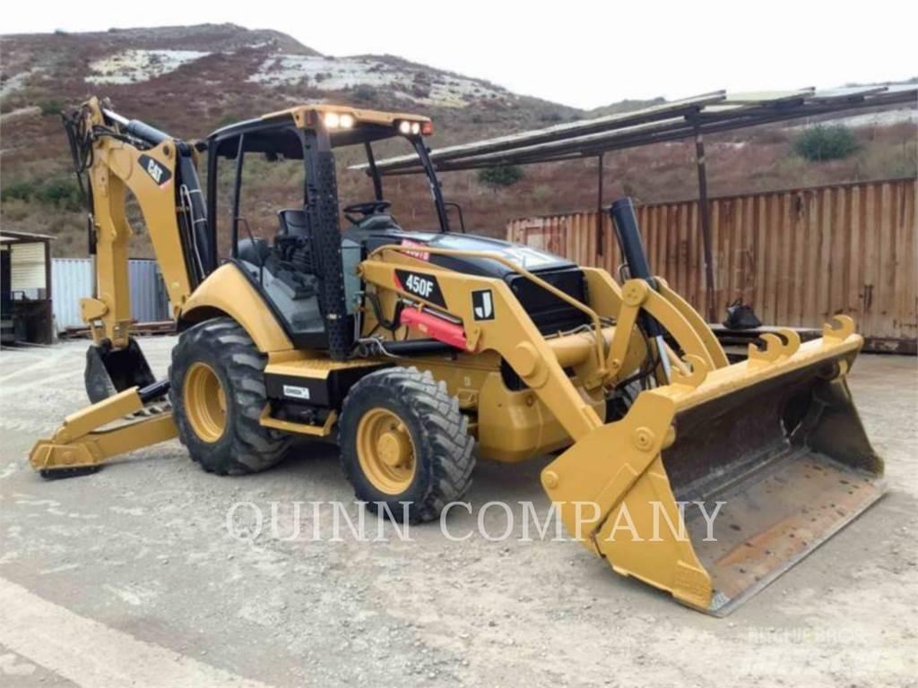 CAT 450F Товарач със заден ексватор