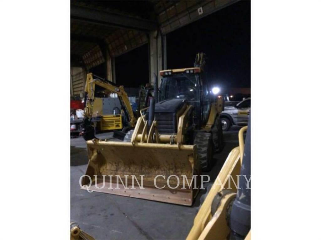 CAT 450F Товарач със заден ексватор
