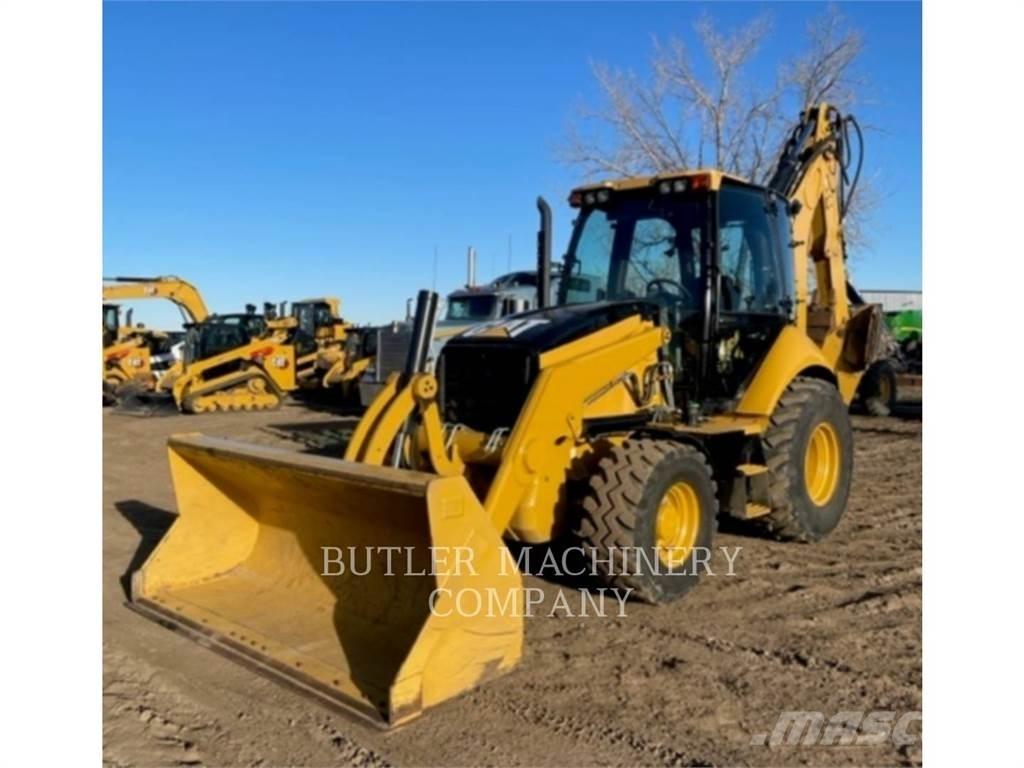 CAT 450F Товарач със заден ексватор