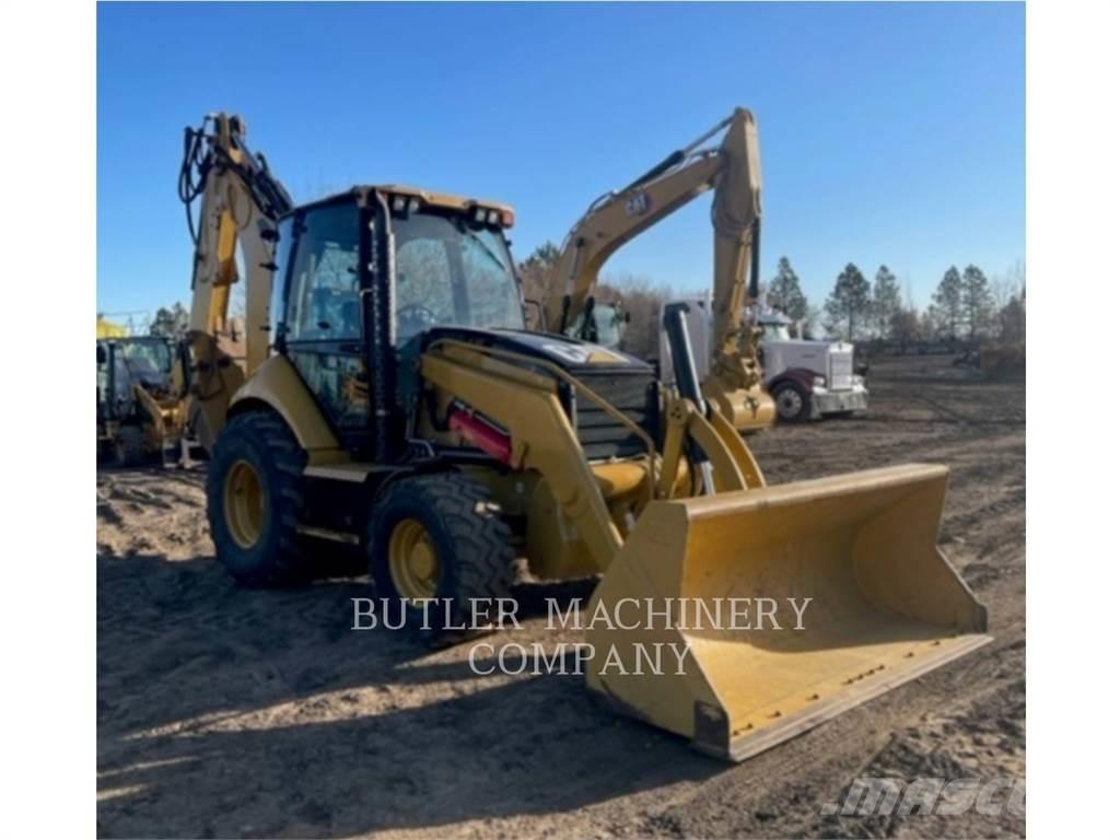 CAT 450F Товарач със заден ексватор