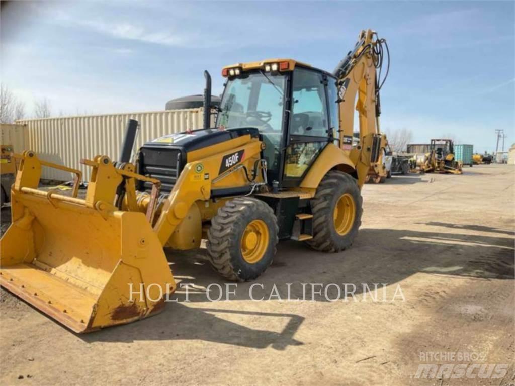 CAT 450F Товарач със заден ексватор