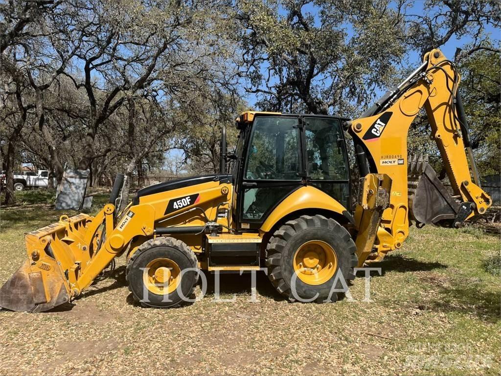 CAT 450F Товарач със заден ексватор