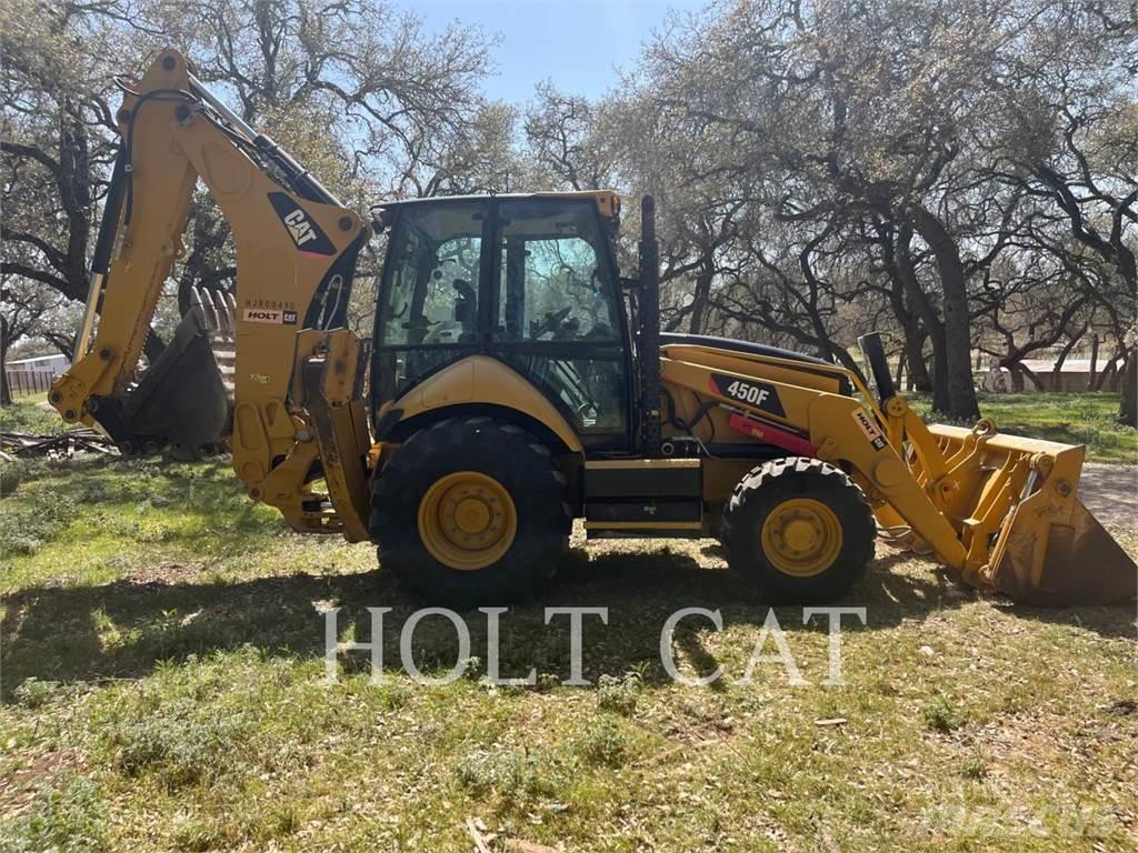 CAT 450F Товарач със заден ексватор