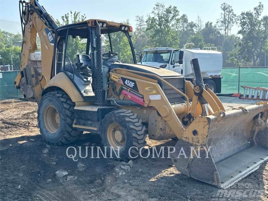 CAT 450F Товарач със заден ексватор