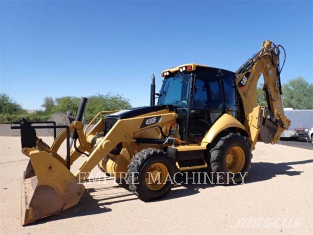 CAT 450F 4EC T Товарач със заден ексватор