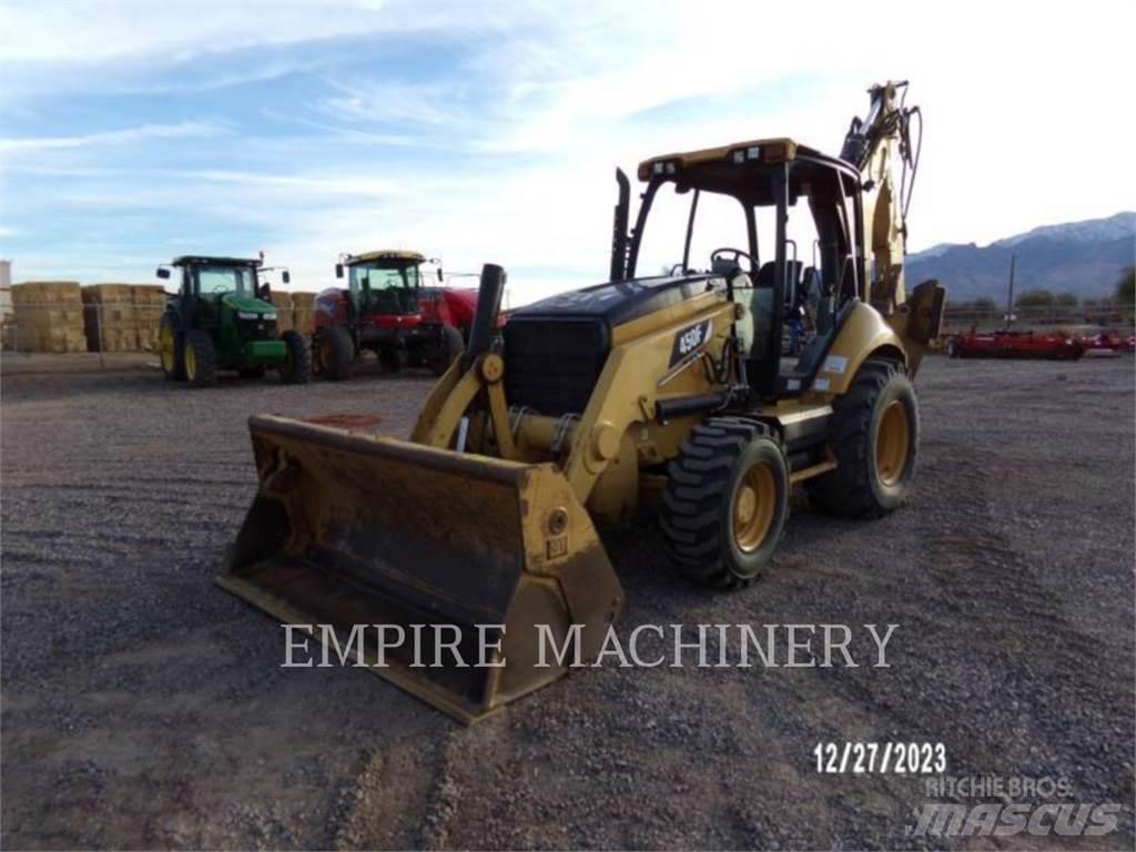 CAT 450F 4EOMP Товарач със заден ексватор