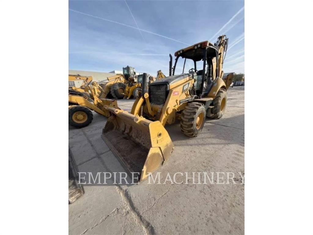 CAT 450F 4EOMP Товарач със заден ексватор