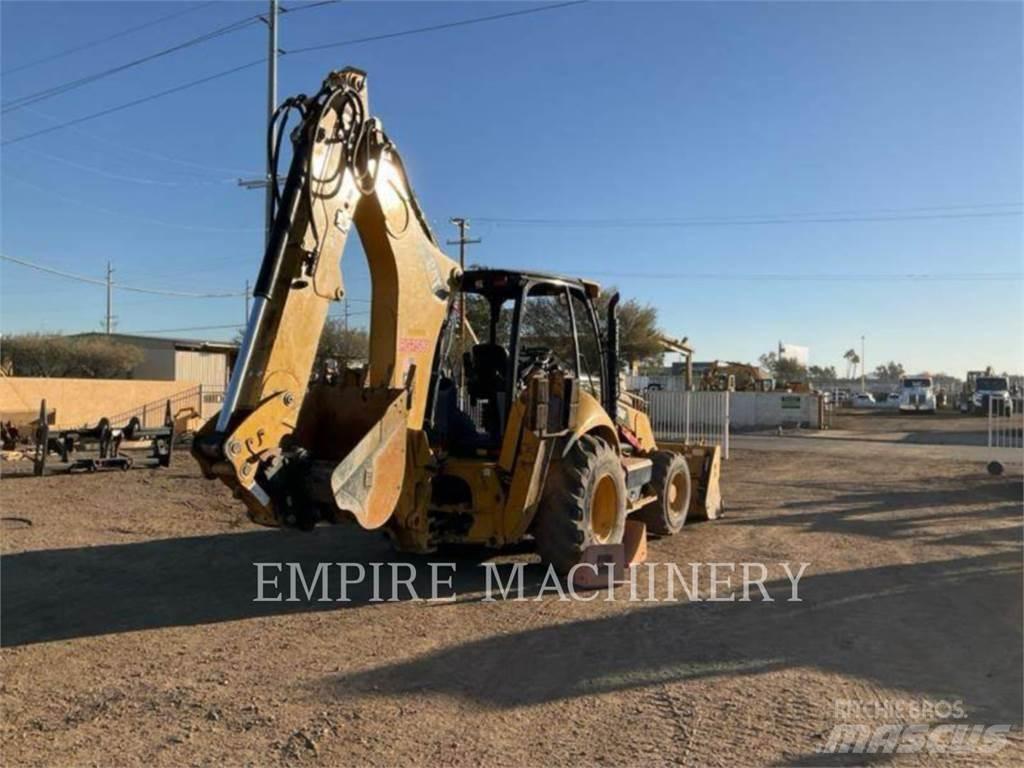 CAT 450F 4EOMP Товарач със заден ексватор