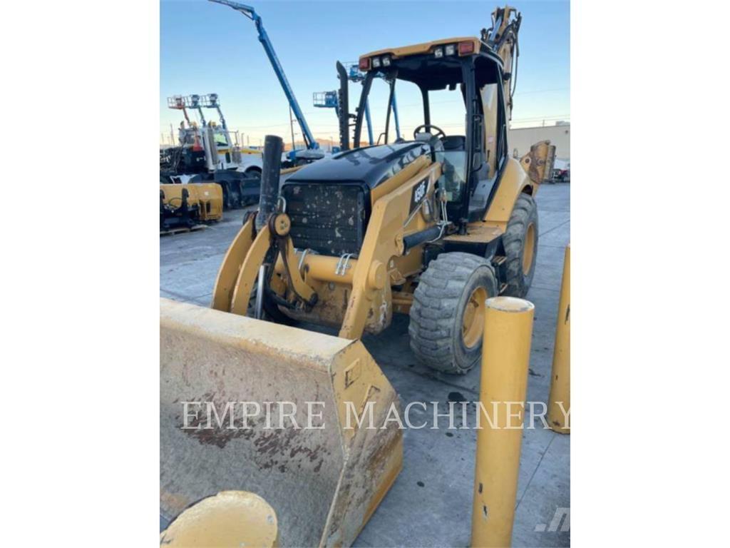 CAT 450F 4EOP Товарач със заден ексватор