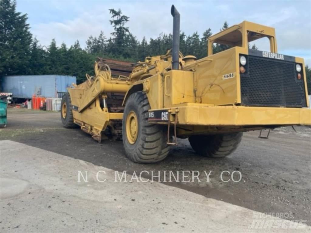 CAT 615 Скрепери

