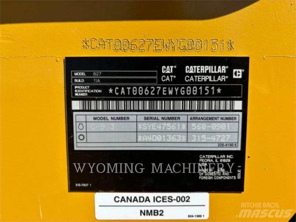 CAT 627 Скрепери
