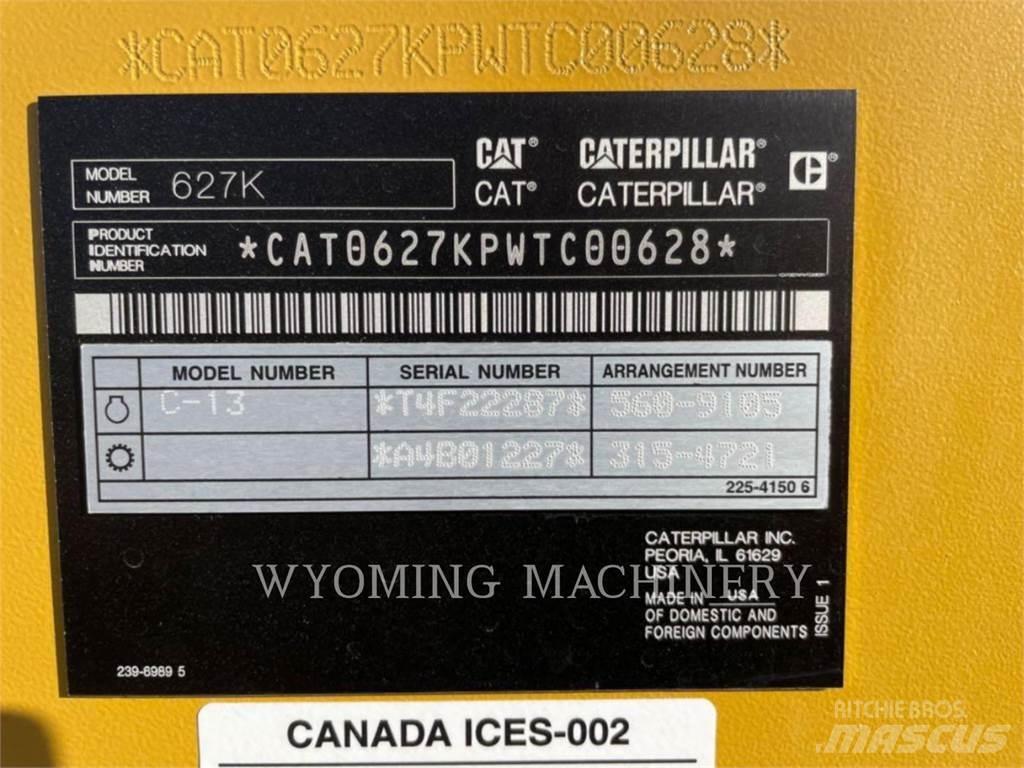 CAT 627K Скрепери
