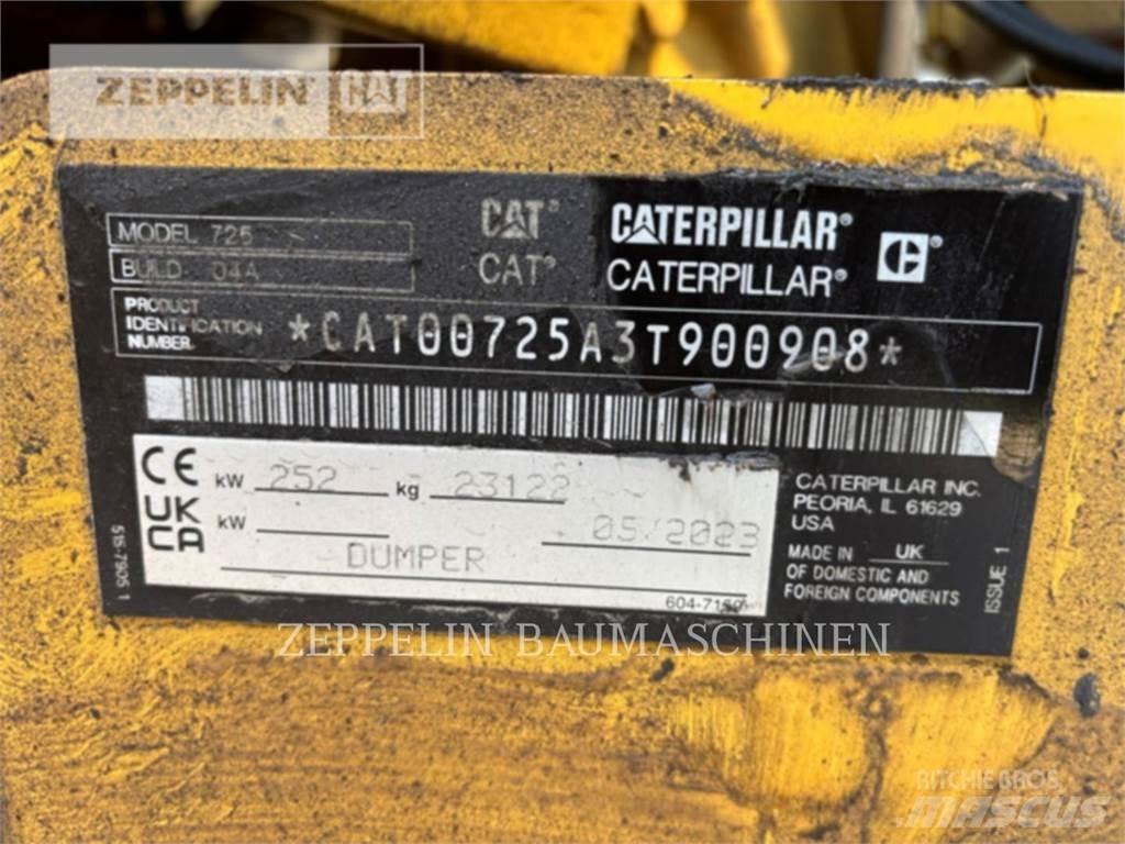 CAT 725-04A Дъмпери/моторни превозни средства