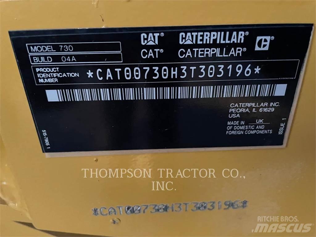 CAT 730 Дъмпери/моторни превозни средства