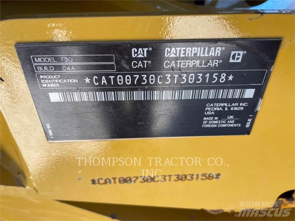 CAT 730 Дъмпери/моторни превозни средства