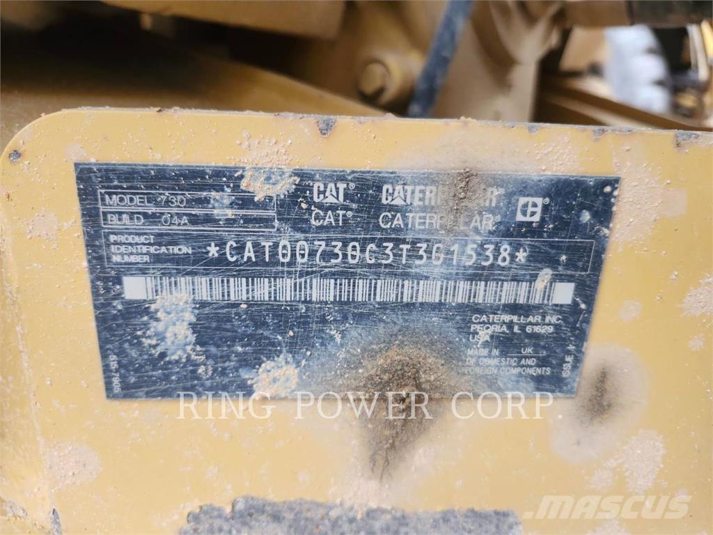 CAT 730TG Дъмпери/моторни превозни средства