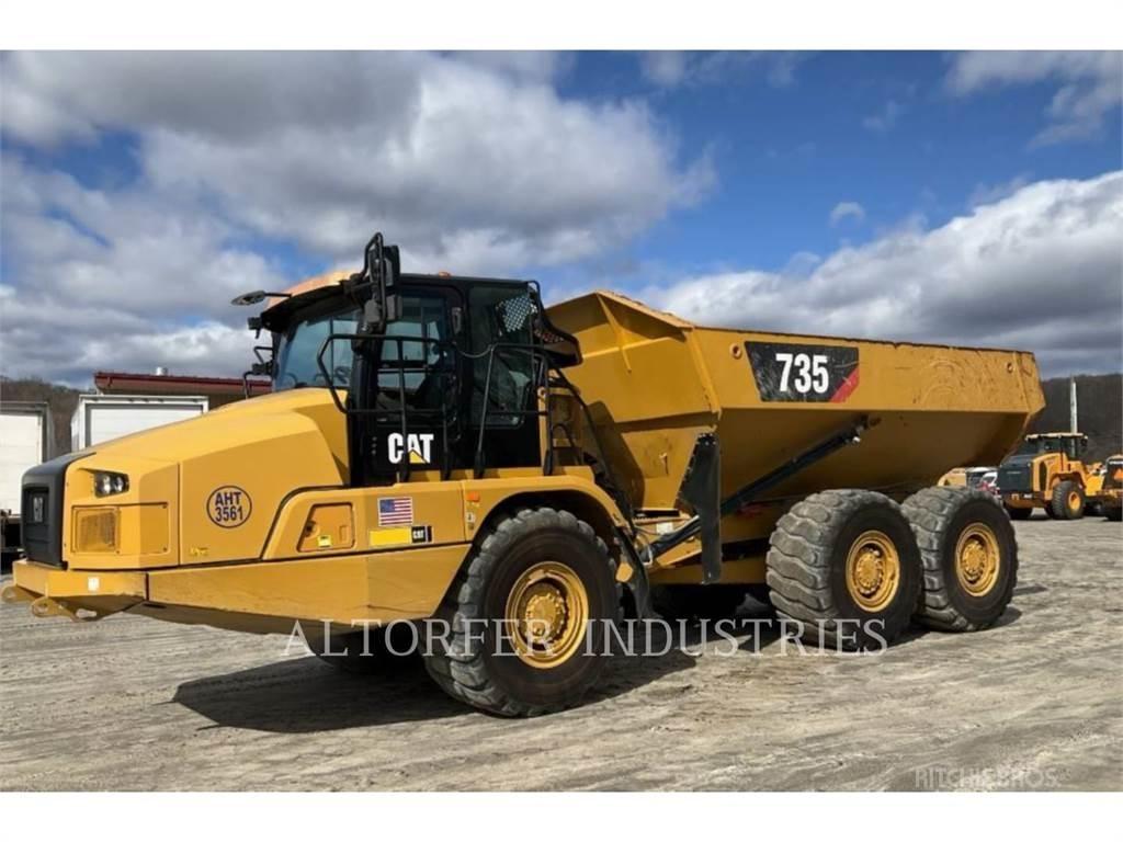 CAT 735 Дъмпери/моторни превозни средства