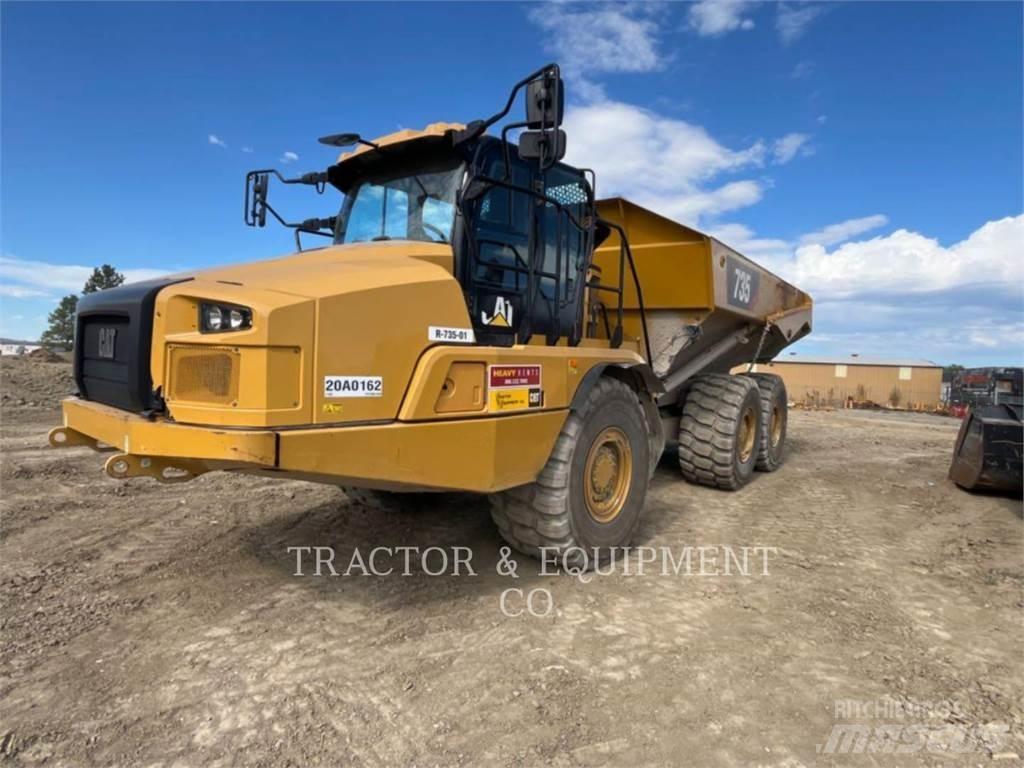 CAT 735 Дъмпери/моторни превозни средства