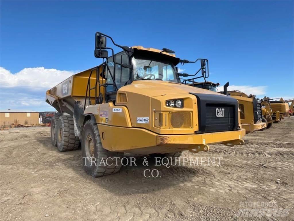 CAT 735 Дъмпери/моторни превозни средства
