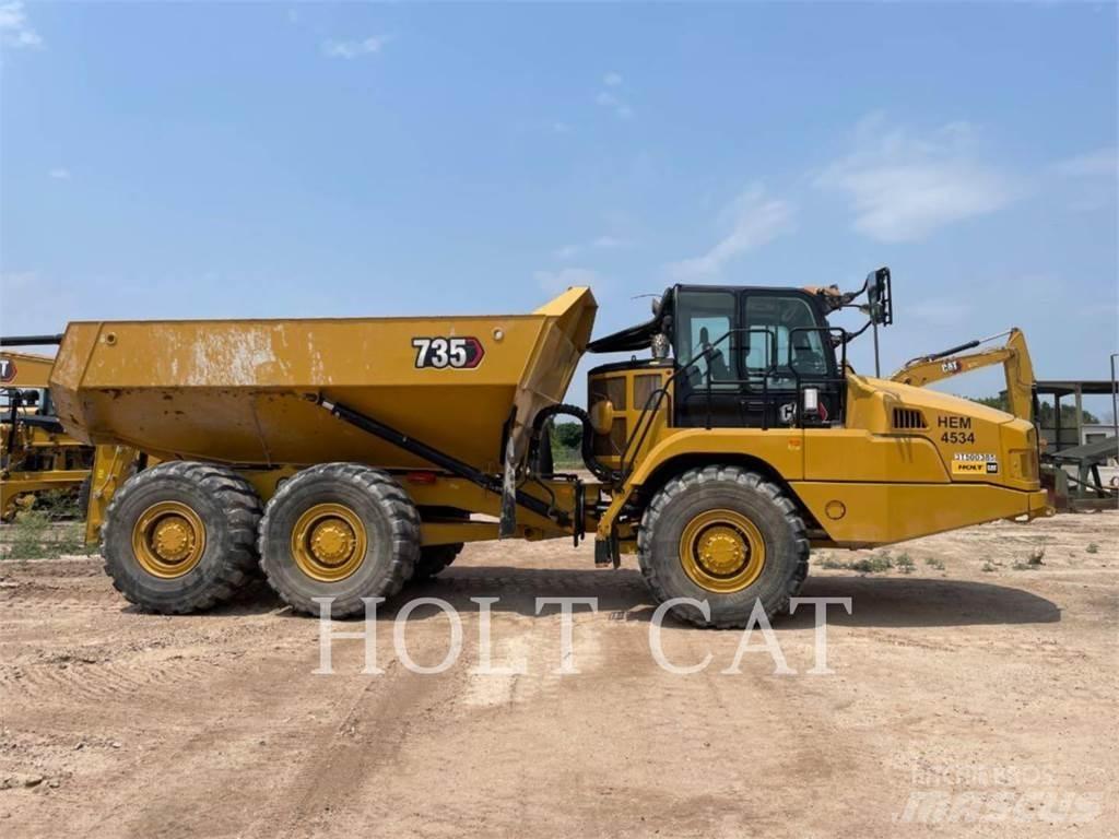 CAT 735 Дъмпери/моторни превозни средства