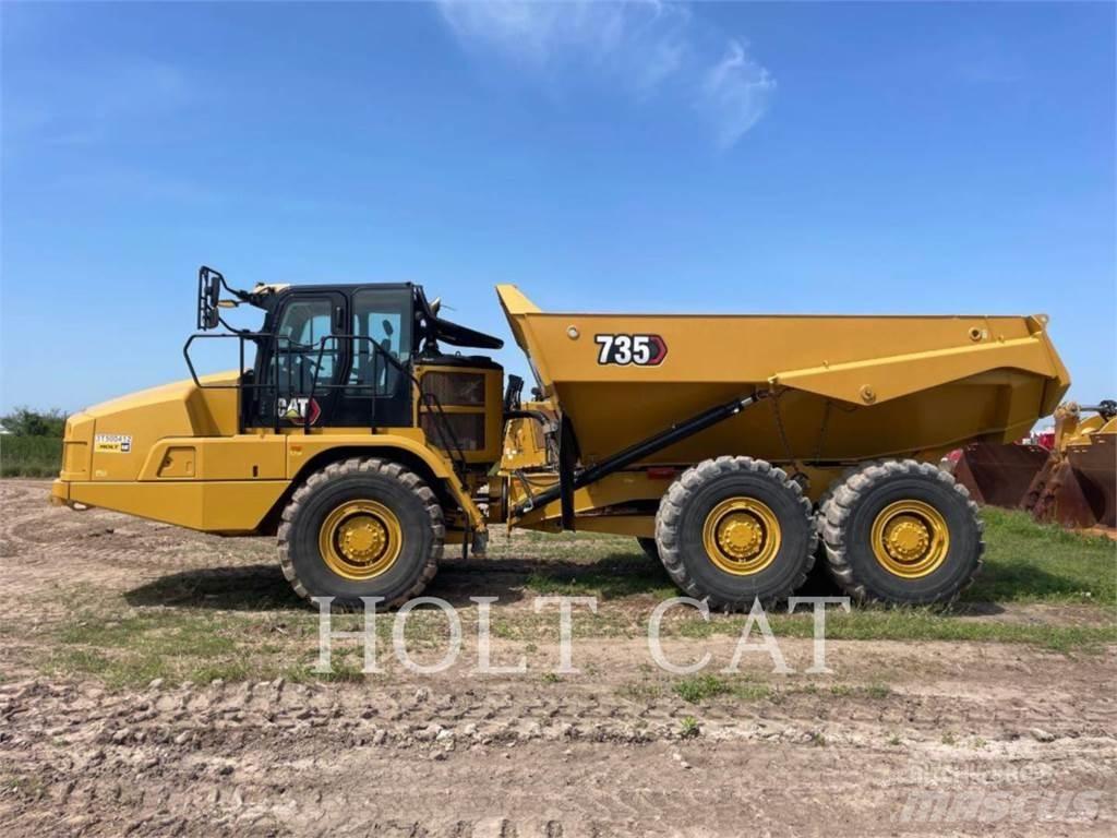 CAT 735 Дъмпери/моторни превозни средства