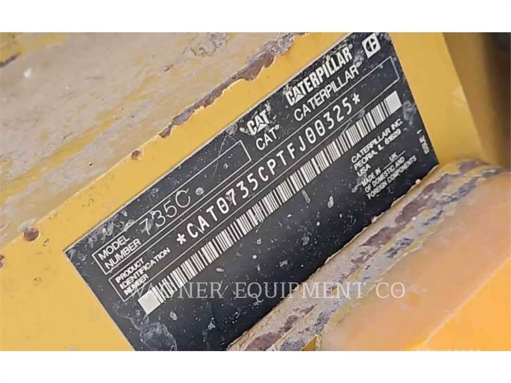 CAT 735C Дъмпери/моторни превозни средства