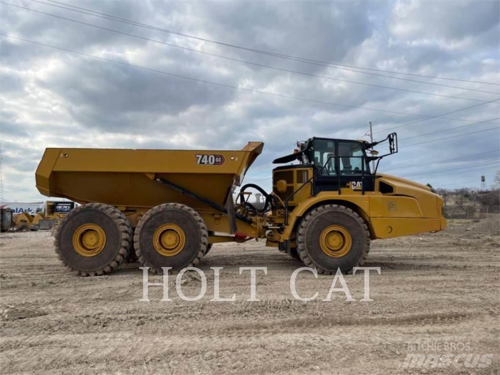 CAT 740GC Дъмпери/моторни превозни средства