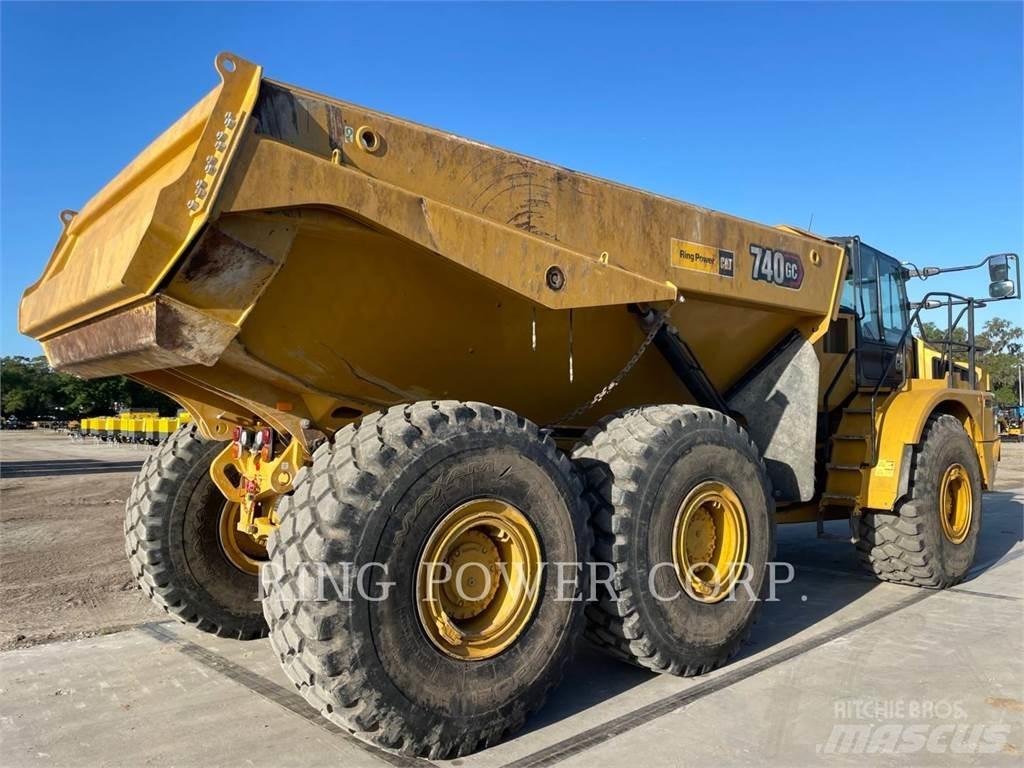 CAT 740GCTG Дъмпери/моторни превозни средства