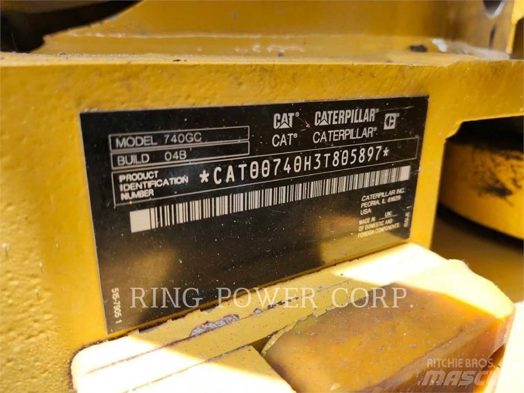 CAT 740GCTG Дъмпери/моторни превозни средства