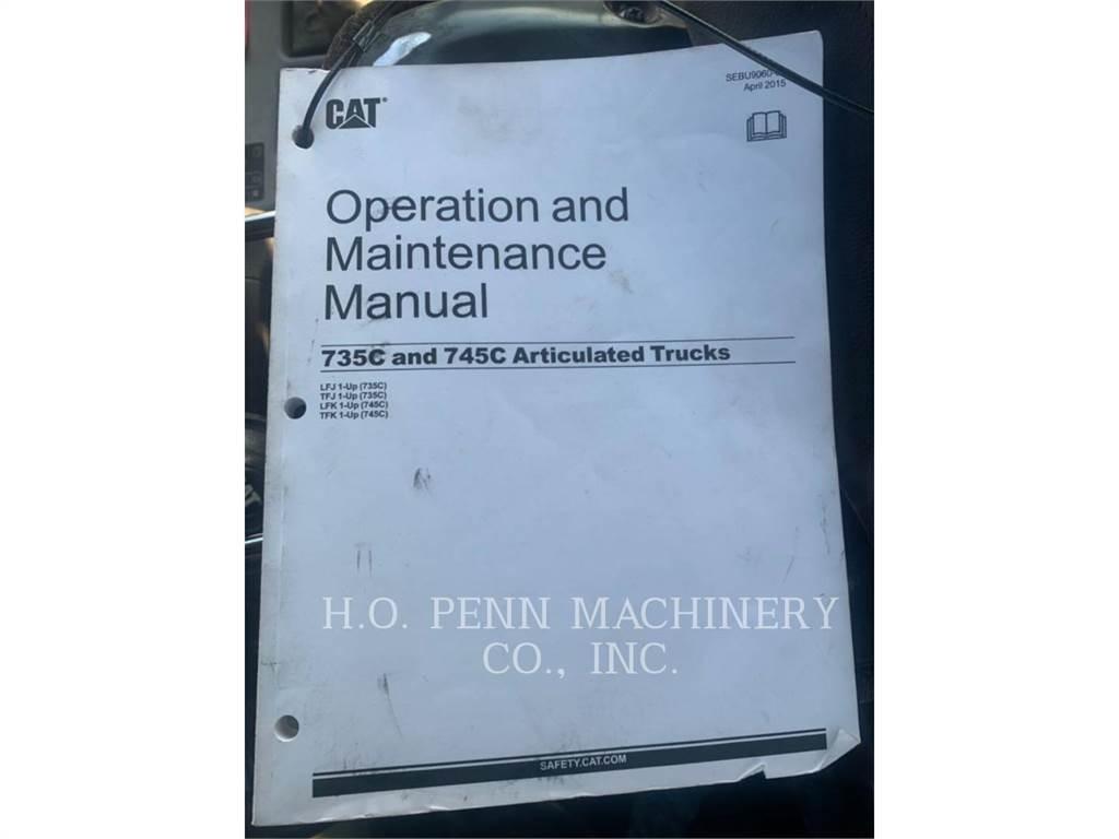 CAT 745C Дъмпери/моторни превозни средства