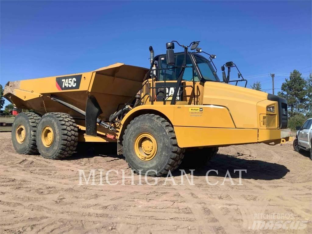 CAT 745C T Дъмпери/моторни превозни средства