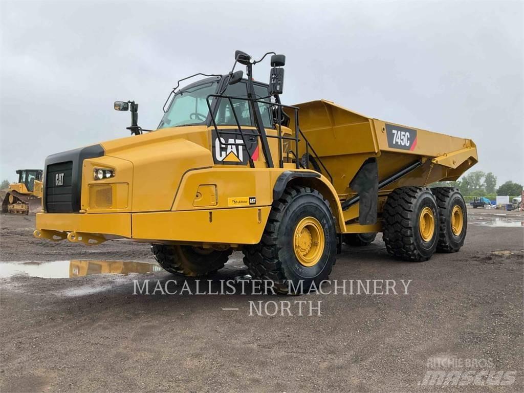 CAT 745C T Дъмпери/моторни превозни средства
