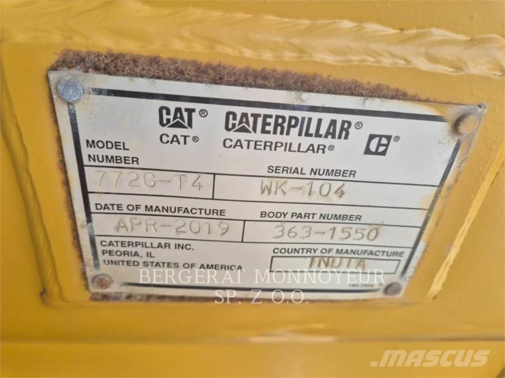 CAT 772G Дъмпери/моторни превозни средства