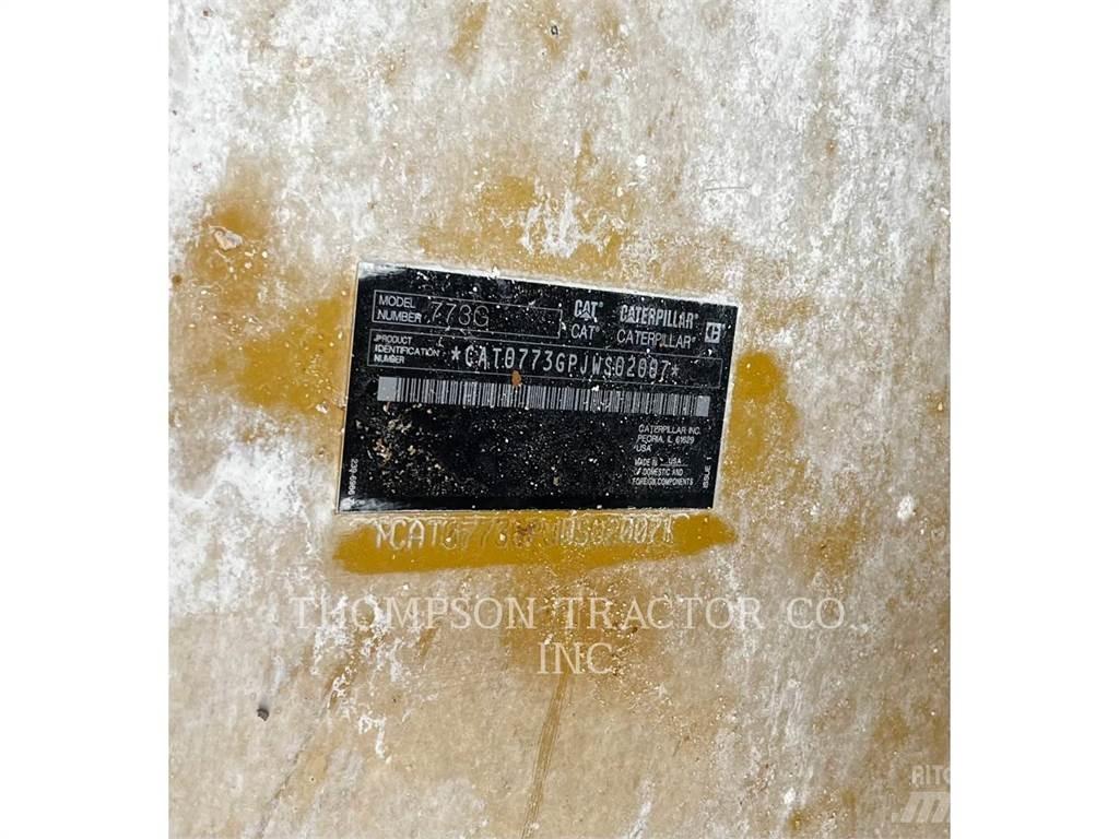 CAT 773G Дъмпери/моторни превозни средства