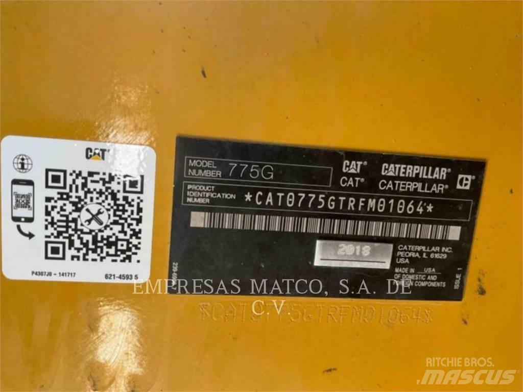 CAT 775GLRC Дъмпери/моторни превозни средства