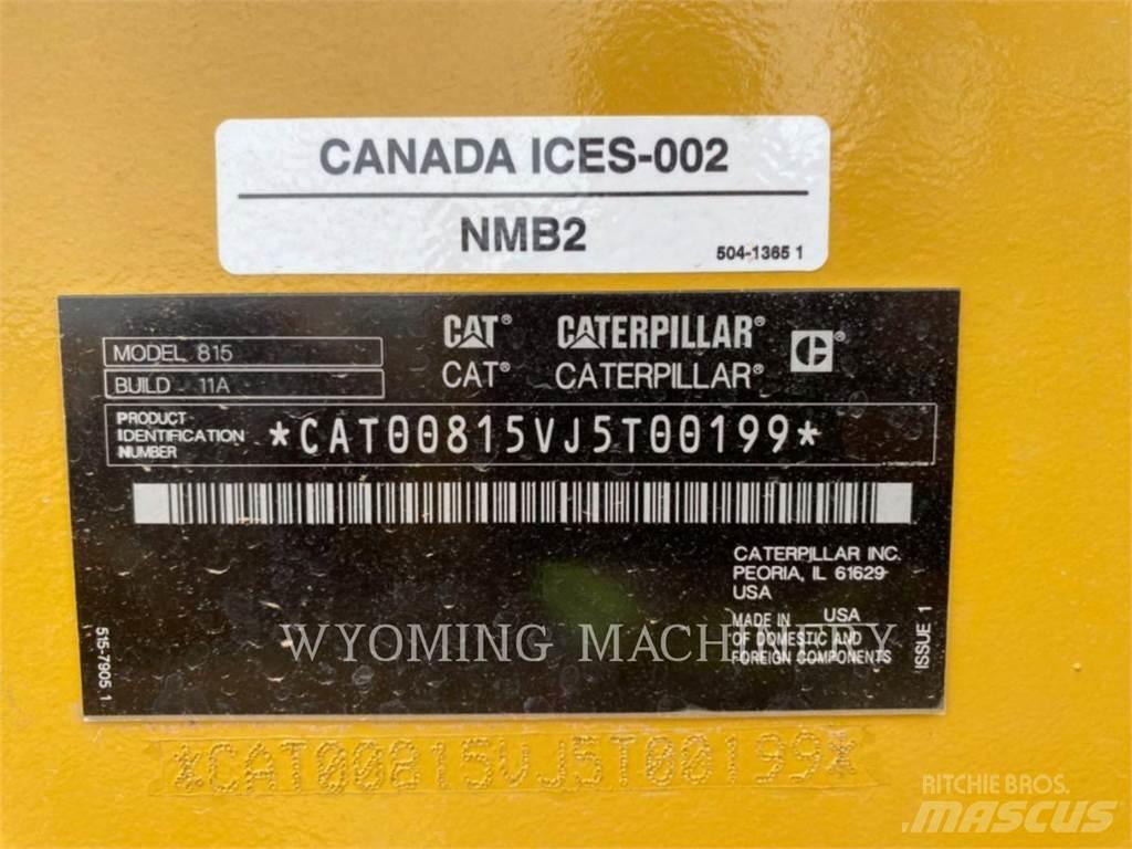 CAT 815 Уплътнители за почва
