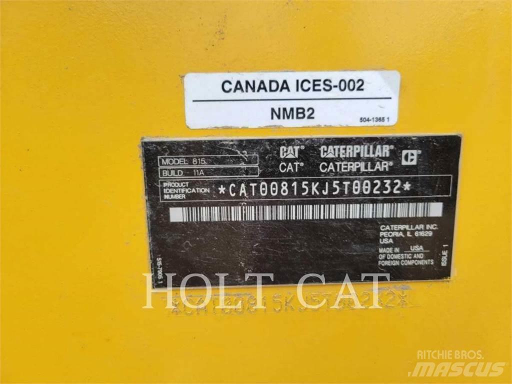 CAT 815 Уплътнители за почва
