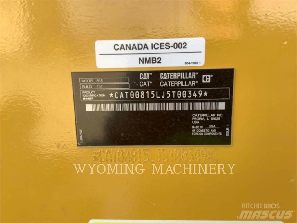CAT 815 Уплътнители за почва
