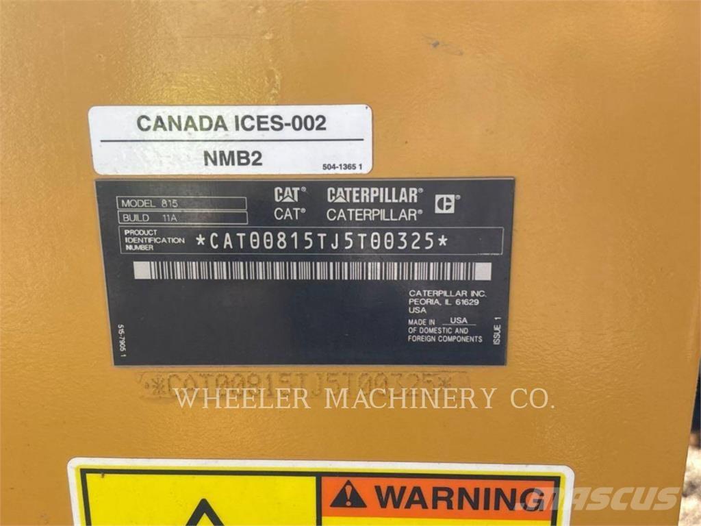 CAT 815 Комбинирани ролки
