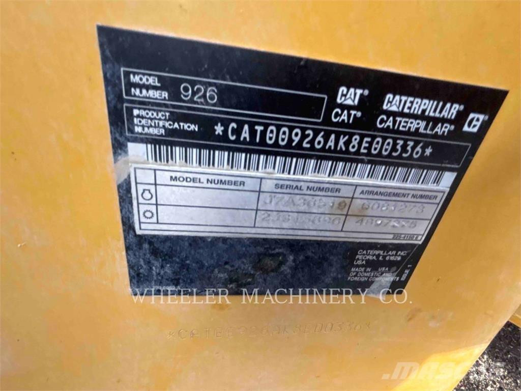 CAT 926 QC Колесни товарачи