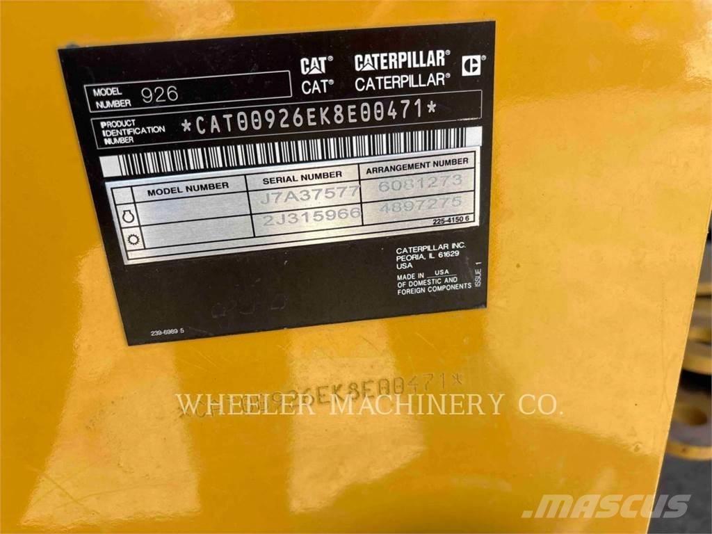 CAT 926 QC 3V Колесни товарачи