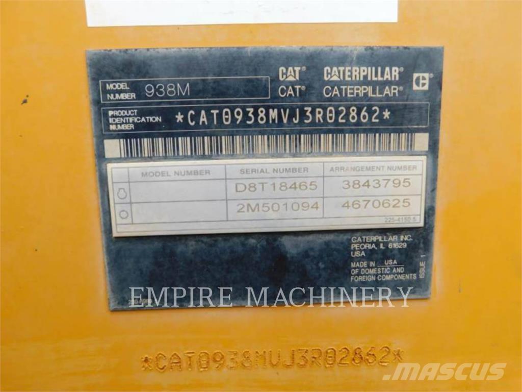 CAT 938M FC Колесни товарачи